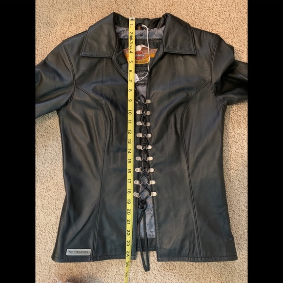 Sold Elsewhere 
Harley Davidson Leather Jacket🥀 - Picture 4 of 5